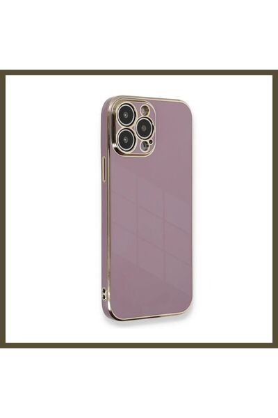 northcity n غطاء متوافق مع هاتف iPhone 15 Pro، مصنوع من السيليكون، لون أرجواني.