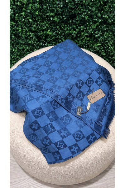 LV DESEN MONOGRAM KAŞMİR ŞAL