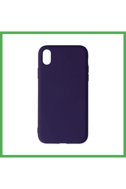 Nur store Çanta iPhone XR Case with Velvet-Lined Nano Silicone - Purple BEZOSS