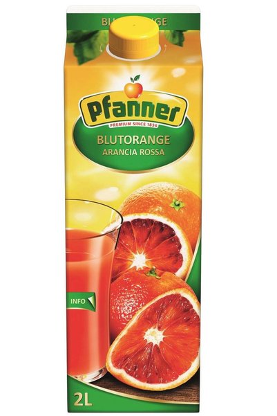 Pfanner Bautura racoritoare necarbogazoasa Portocale Rosii, bax 6x2L