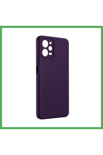 Nur store Çanta Redmi Note 12 Pro 5G Nano Velvet Silicone Case - Purple BEZOSS