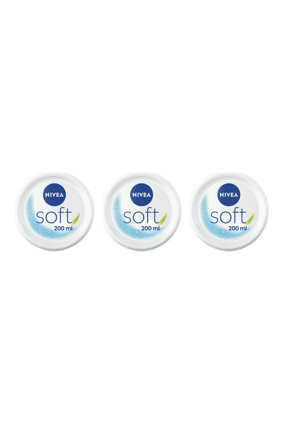 NIVEA 3x ΣΥΣΚΕΥΑΣΙΑ Μαλακτική Ενυδατική Κρέμα 200 ml