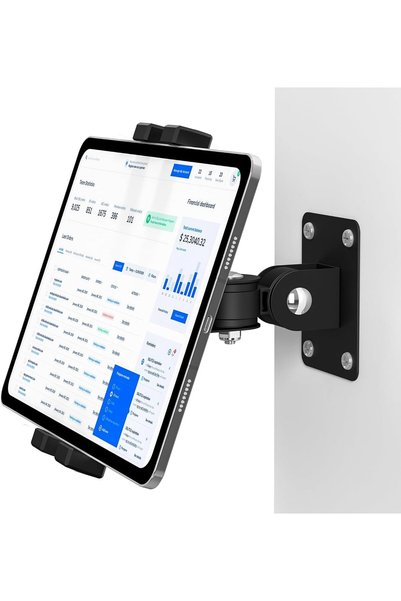 GENERAL Jfadg 360° Rotating iPad Wall Mount Holder – Adjustable Tilt Arm for ...