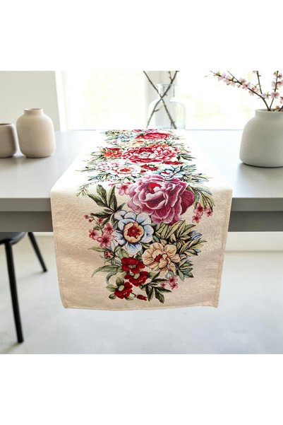 Linea Home ΡΑΝΕΡ ΝΤΑΜΑΣΚΟ ΙΣΠΑΝΙΚΟ ΥΦΑΣΜΑ ΚΑΡΜΕΝ 45X140 45X140 LH2025894