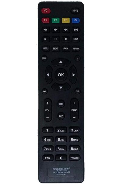 Stargold جهاز التحكم عن بعد لجهاز الاستقبال 8884 HD
