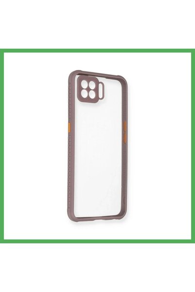 Nur store Çanta A73-Compatible Miami Clear Silicone Case - Light Purple BEZOSS