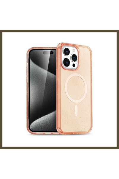 northcity n غطاء متوافق مع هاتف iPhone 15 Pro Max، تصميم Star Magsafe - لون ب...