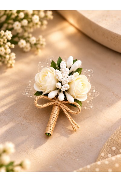 Zet Design Damat Yaka Çiçeği, Yaka İğnesi