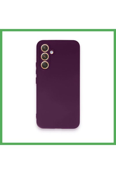 Nur store Çanta Samsung Galaxy A54 5G Compatible Case - First Silicone - Purp...