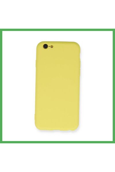 Nur store Çanta iPhone 6-Compatible Case with Velvet-Lined Nano Silicone - Ye...