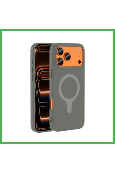 Nur store Çanta Joko iPhone 18 Pro/17 Pro Z Silicone MagSafe Case - Gray BEZOSS