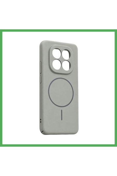 Generic Brand Redmi Note 15 Pro Plus 5G Mika PC MagSafe Case - Gray BEZOSS