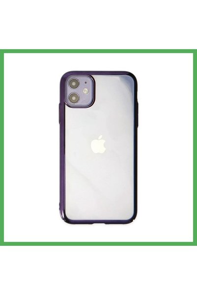 Nur store Çanta iPhone 12 Element Silicone Case - Purple BEZOSS