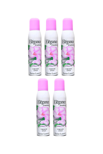 XL PACHET 5x Elegance Paris Deo 150ml