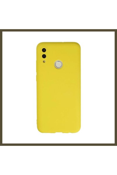 northcity n Huawei P Smart 2019 Case with Velvet-Lined Nano Silicone - Yellow BX