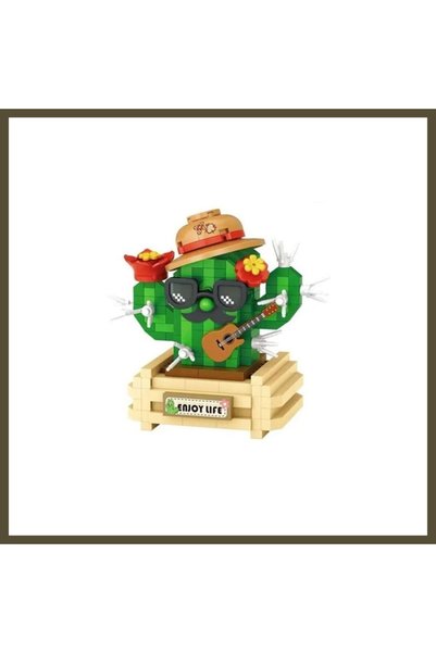 northcity n LZ-8833 CACTUS 380-PIECE BLOCK TOY BX