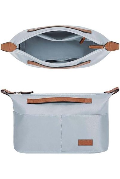 Yelajoy Handbag Organizer, Large Purse Organize Insert with Zipper, Multi-Poc...