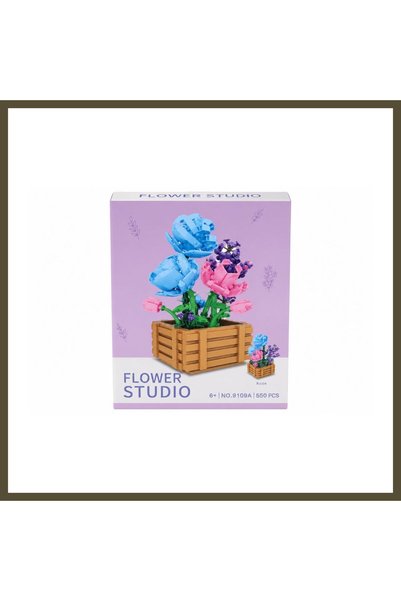northcity n 9109A Flower Blocks, 550 Pieces, BX