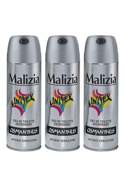 Malizia 3x PACHET Deodorant, Malizia</DNTCTMS>, 125 ml Unisex Osmanthus