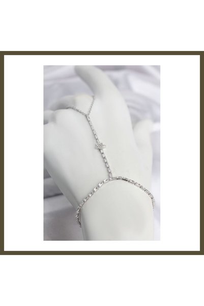 northcity n Silver-Colored Brass Star-Shaped Shahmeran BX with Zircon Stones
