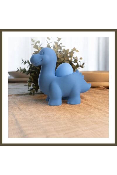 northcity n 3D-Printed Dinosaur Egg Holder - Cute Eggosaurus Egg Holder - Blu...