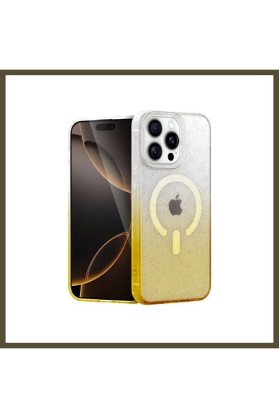 northcity n غطاء Pummel Shiny Magsafe المتوافق مع هاتف iPhone 15 Pro - لون ذه...