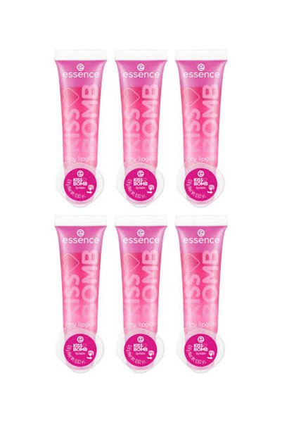 Essence Pachet 6x JUICY BOMB KISS BOMB luciu de buze strălucitor și balsam de...