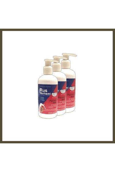 Generic Brand كريم للشعر، 3 عبوات، 250 مل، تركيبة باللوز والجوز، مرهم روس BX.