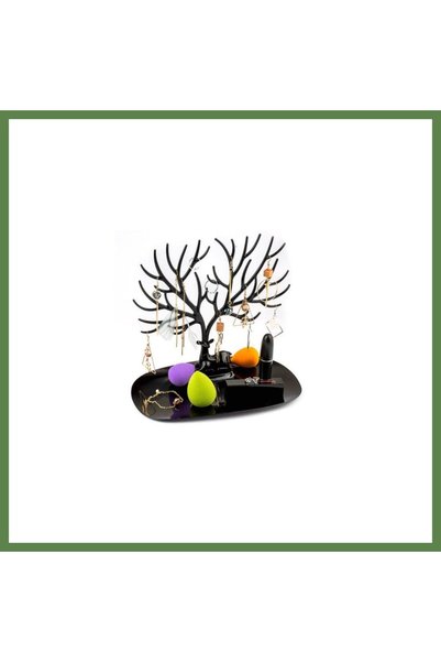 Hobibahçem Black Deer-Design Jewelry Display Stand HB006