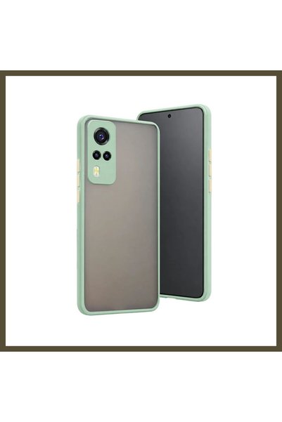 northcity n Vivo Y53S Compatible Case: Montreal Silicone Cover - Turquoise BX