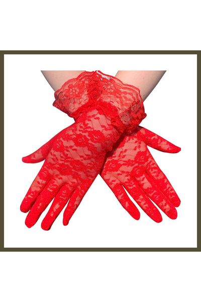 northcity n Guipure Lace Ankle-Length Gloves, Adult Size BX
