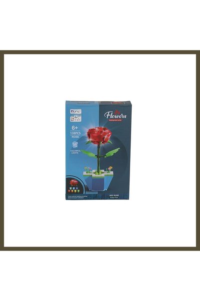 northcity n 123-769-770 BOXED FLOWER BLOCKS, PACK OF 8 BX