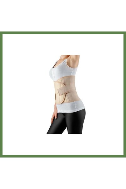 Hobibahçem Postpartum Wired Corset 579 Nude · Size: S-M · Color: Nude HB006