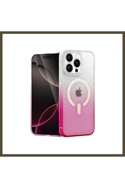 northcity n غطاء Pummel اللامع المتوافق مع iPhone 15 Pro - لون وردي BX.