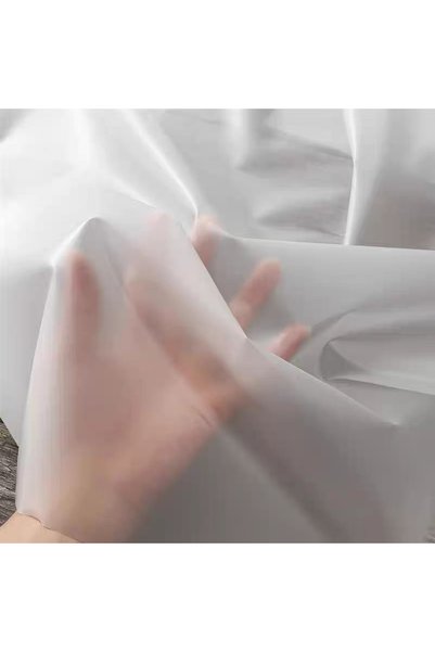 Generic مفرش طاولة شبه شفاف مقاوم للماء بمقاس 1.5 متر × 3 متر، مصنوع من مادة ...