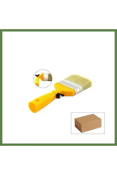 Hobibahçem Yellow-Strappy Robot Paint Brush, 70 mm, HB006