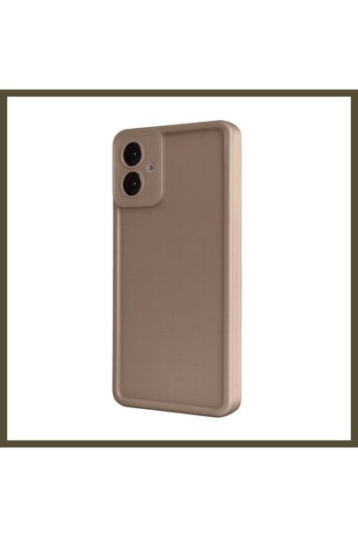 northcity n Samsung Galaxy A07 4G-Compatible Viera Silicone Case - Brown BX