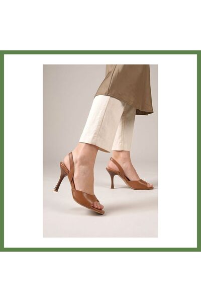 Hobibahçem Viona Women's Heeled Shoes · SIZE: 36 · COLOR: GOLD MIRROR HB006