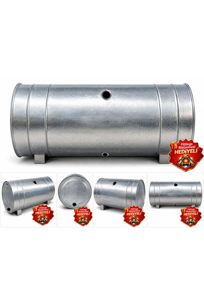 150 L Yazlık Tip Galvaniz Güneş Enerjisi Sıcak Su Deposu – Açık Devre (Sadece Tank)