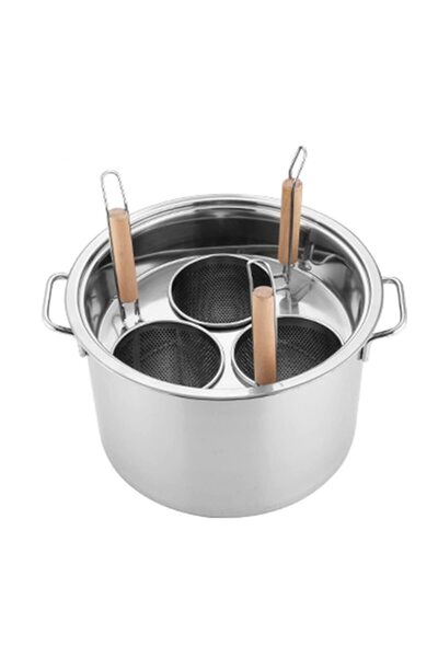 Generic Multifunctional Stainless Steel Noodle Cooking Bucket with Separator ...