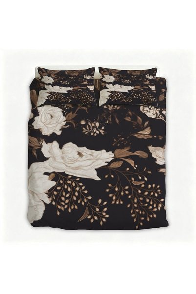 Generic Chic Bohemian Flannel Bed Set 3PCS, Warm Comfortable Bed Linen