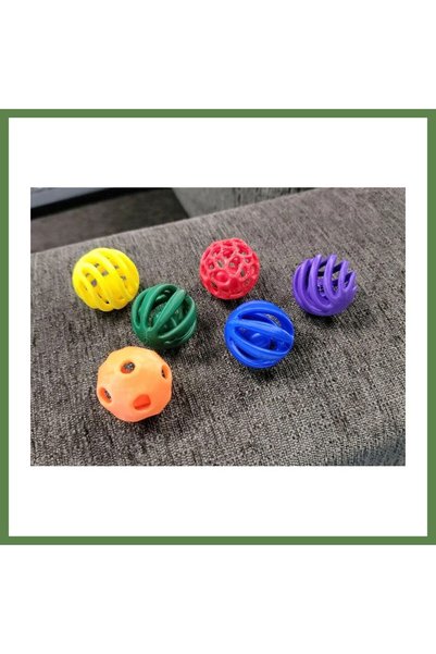 Hobibahçem 3D-Printed Cat Toy Ball Set: Interactive Cat Balls with Perforated...
