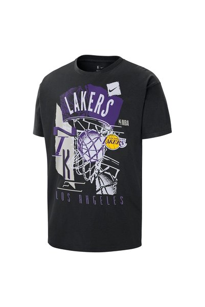 Nike Ανδρικό κοντομάνικο vintage T-shirt NBA Los Angeles Lakers Courtside