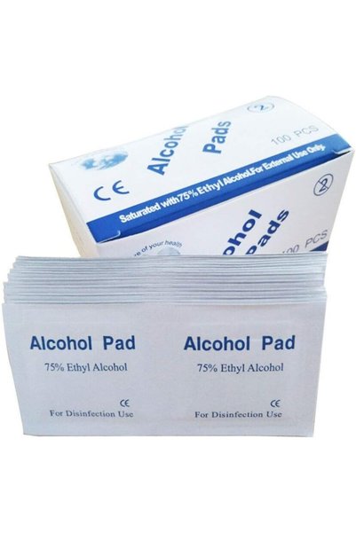 TERRIFI Alcohol Pads, Individually Wrapped, Sterile Antiseptic Wipes with 75%...