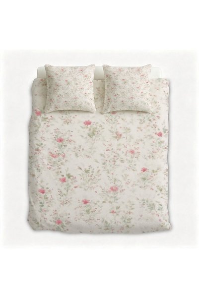 Generic Boho Flannel Bedding 3Pcs, Skin Friendly Soft Flannel Bed Set for Bed...