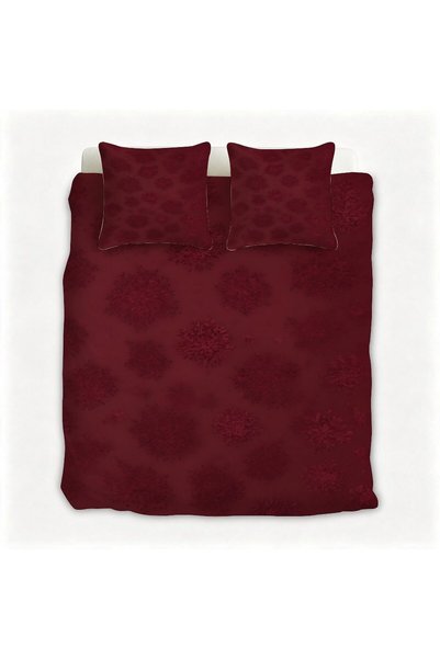 Generic Elegant Boho Flannel Bedding Set 3 Pieces, Warm Cozy Bed Linen for Home