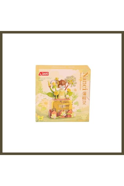 northcity n HK113 JAKİ DANDELION MUSIC BOX 144-PIECE BLOCK TOY SET BX