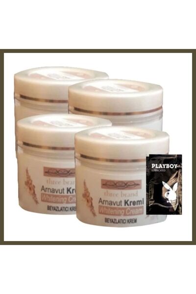 northcity n Three Brand 4-Pack Albanian Whitening Cream LFHX0420 100 ml + 1 G...
