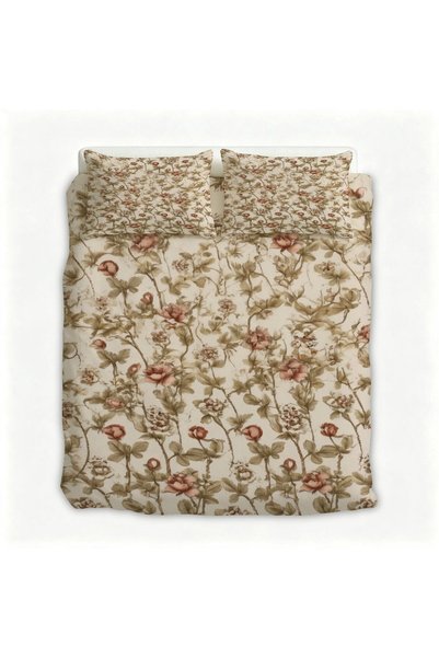 Generic All Purpose Flannel 3 Pieces Bedding Set, Universal Boho Home Decor