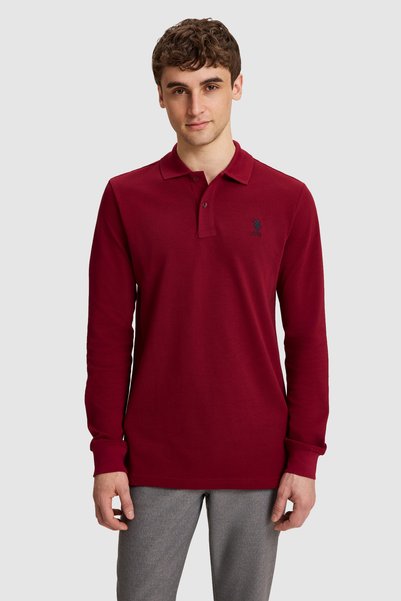 U.S. Polo Assn. Men's Burgundy Basic Sweatshirt 50329450-VR014